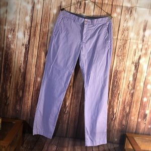 J.Crew light purple lightweight pants size 32x32!